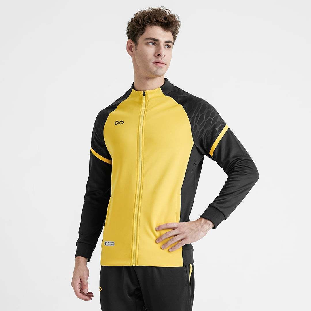 Veste jaune et noire