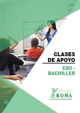 A brochure for classes de apoyo eso bachiller