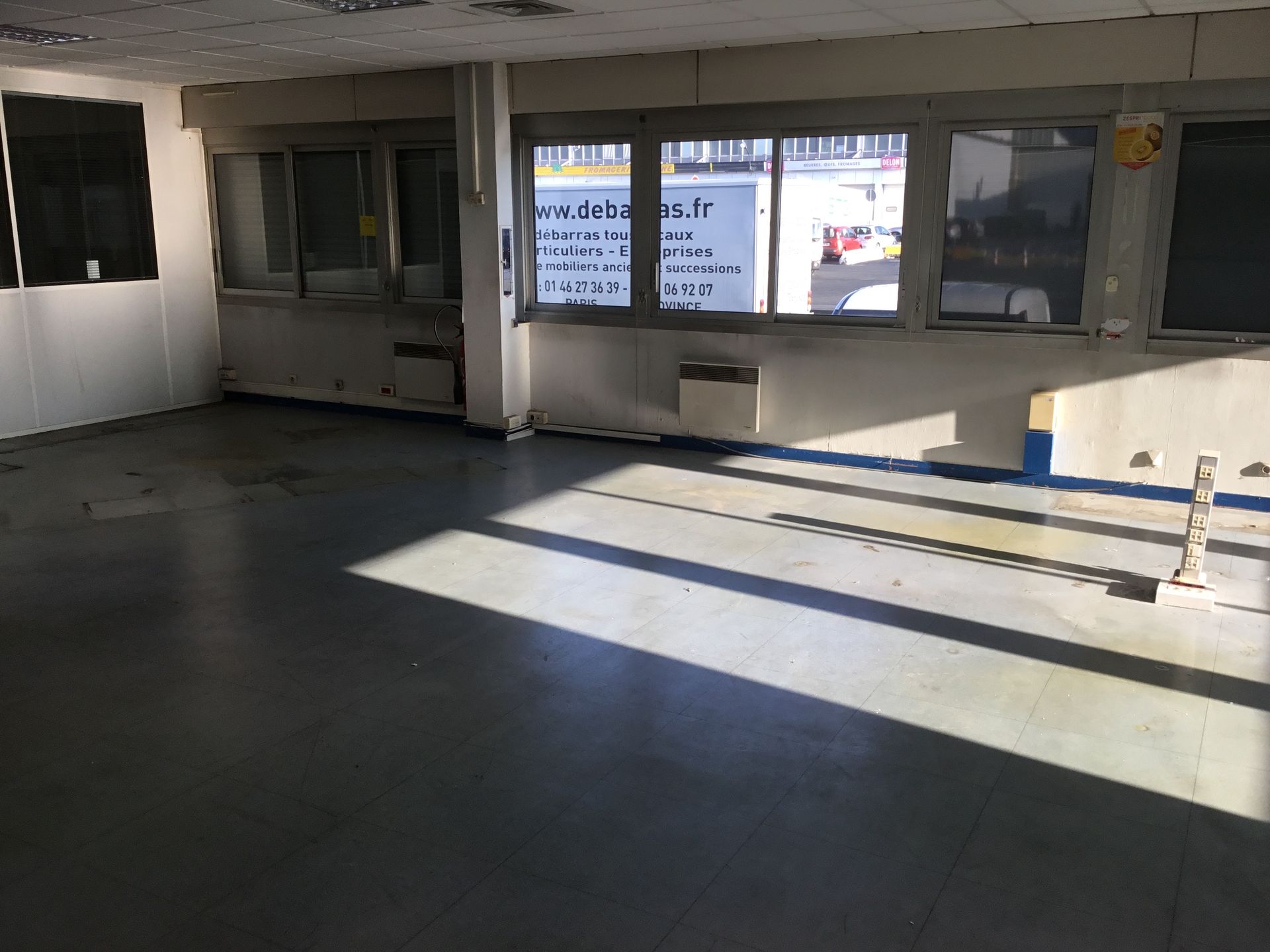 Bureaux vidés