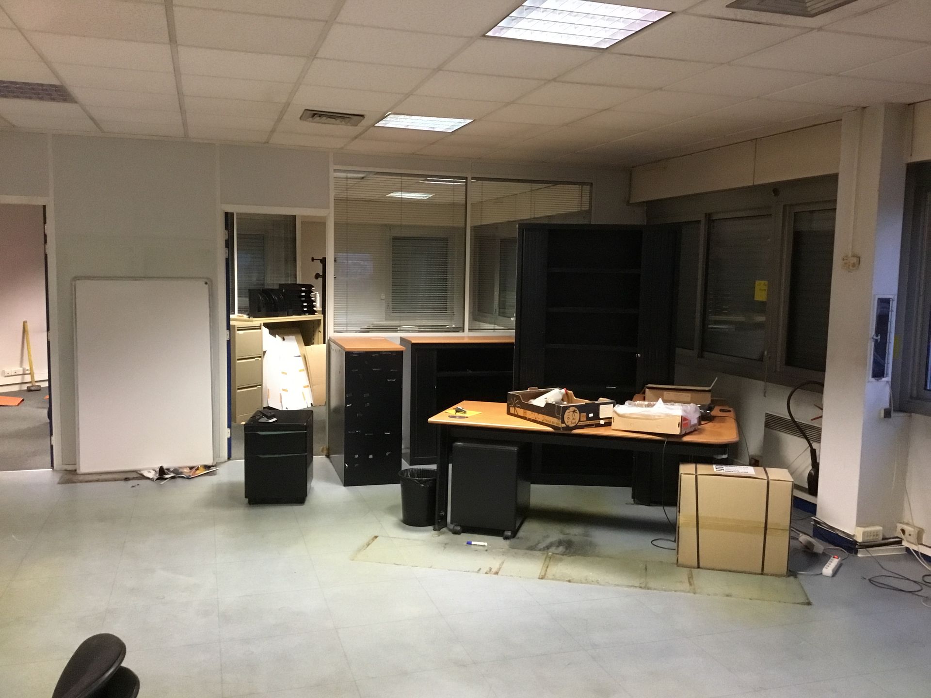 Désencombrement en cours