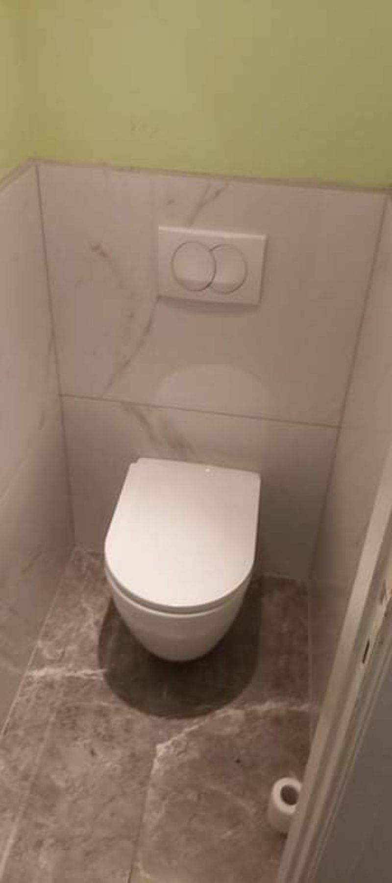 Badkamerrenovatie toilet
