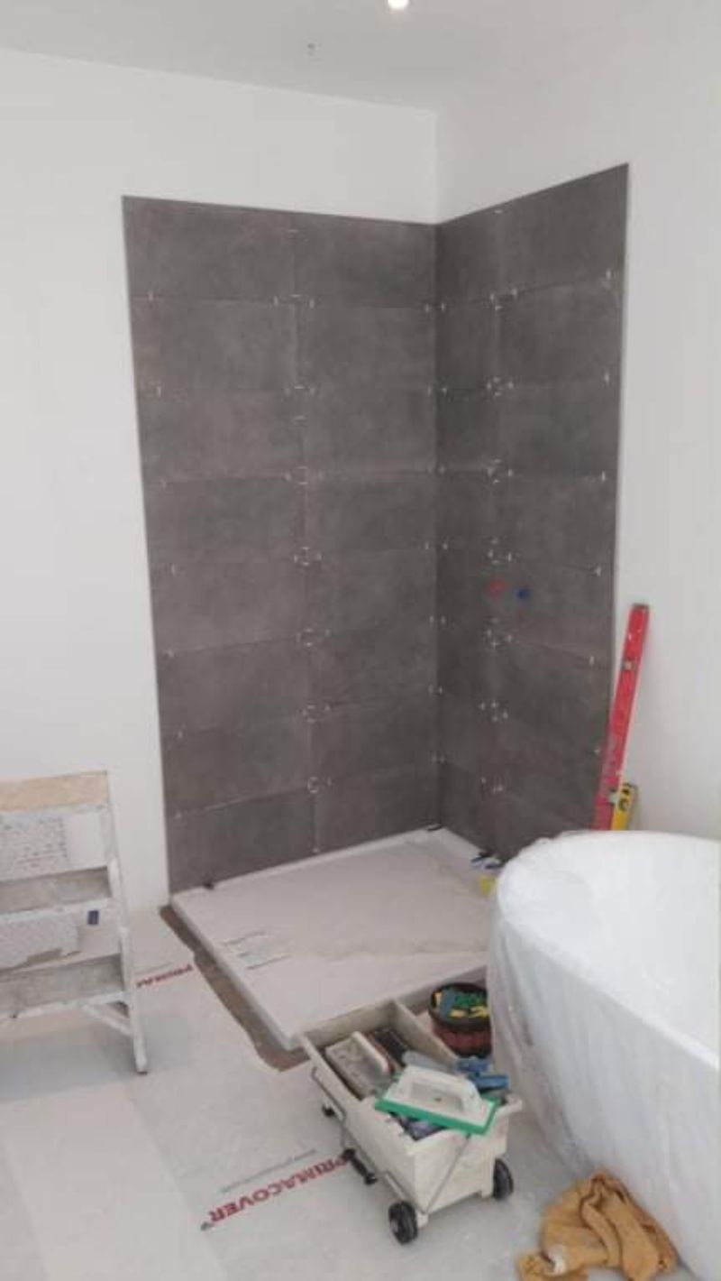 Installatie badkamer