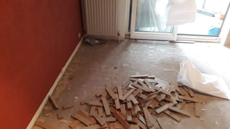 Renovatiewerken vloer