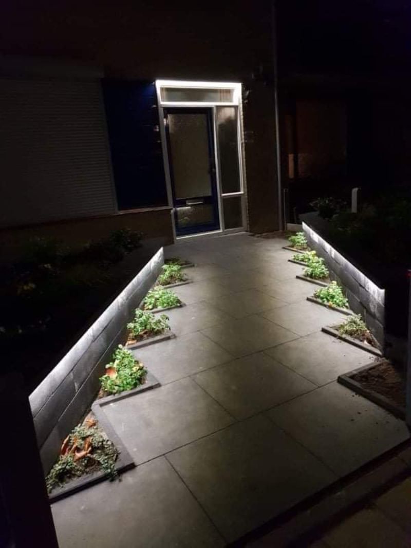 Renovatie verlichting tuin
