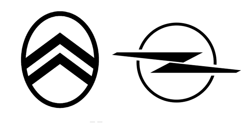 Logos Citro&euml;n et Opel