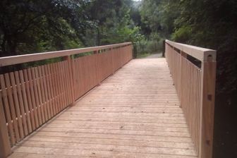 Zimmerei Berger – Holzbrücke