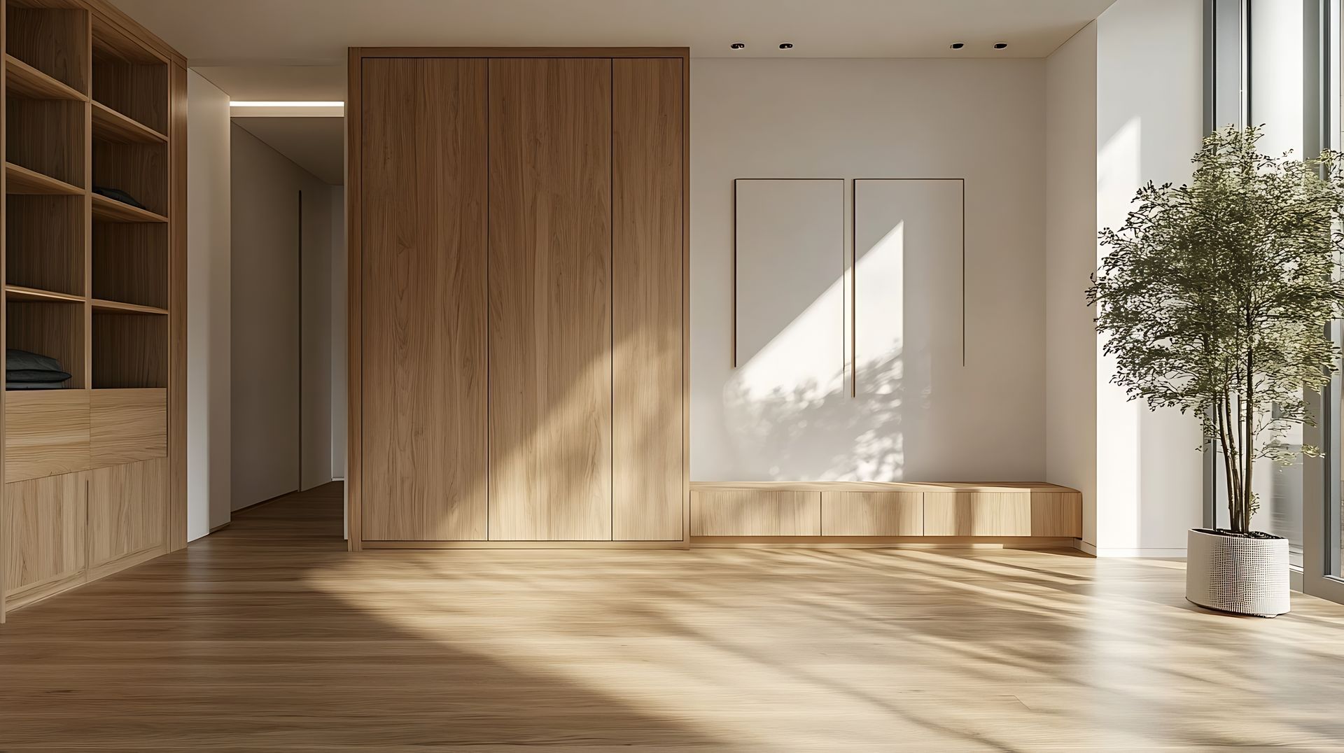 Un dressing en bois