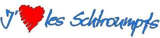 logo i love les schtroumpfs