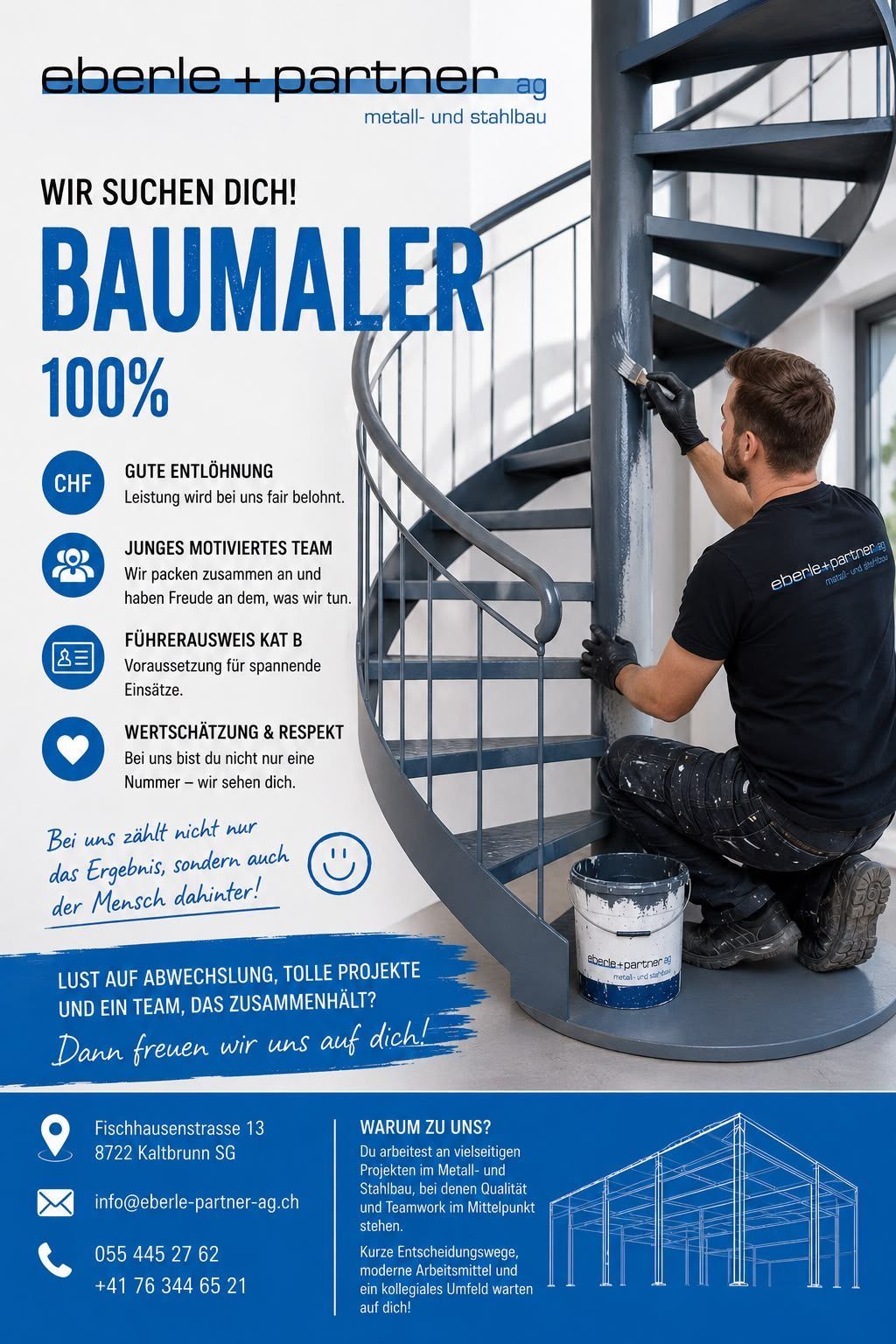Mitarbeiter der eberle + partner ag