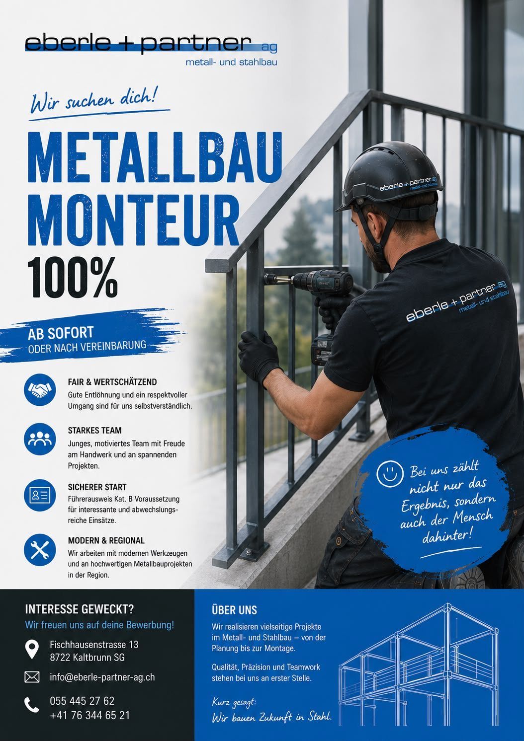 Mitarbeiter der eberle + partner ag