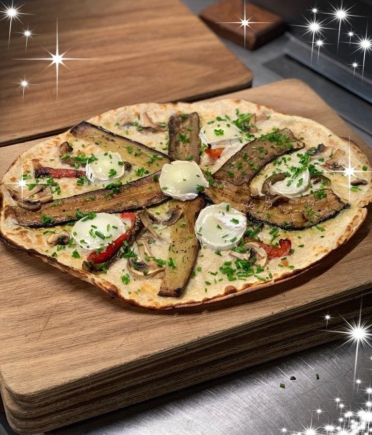 Tarte flambée végétarien
