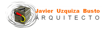 El logotipo del busto del arquitecto Javier Uzquiza