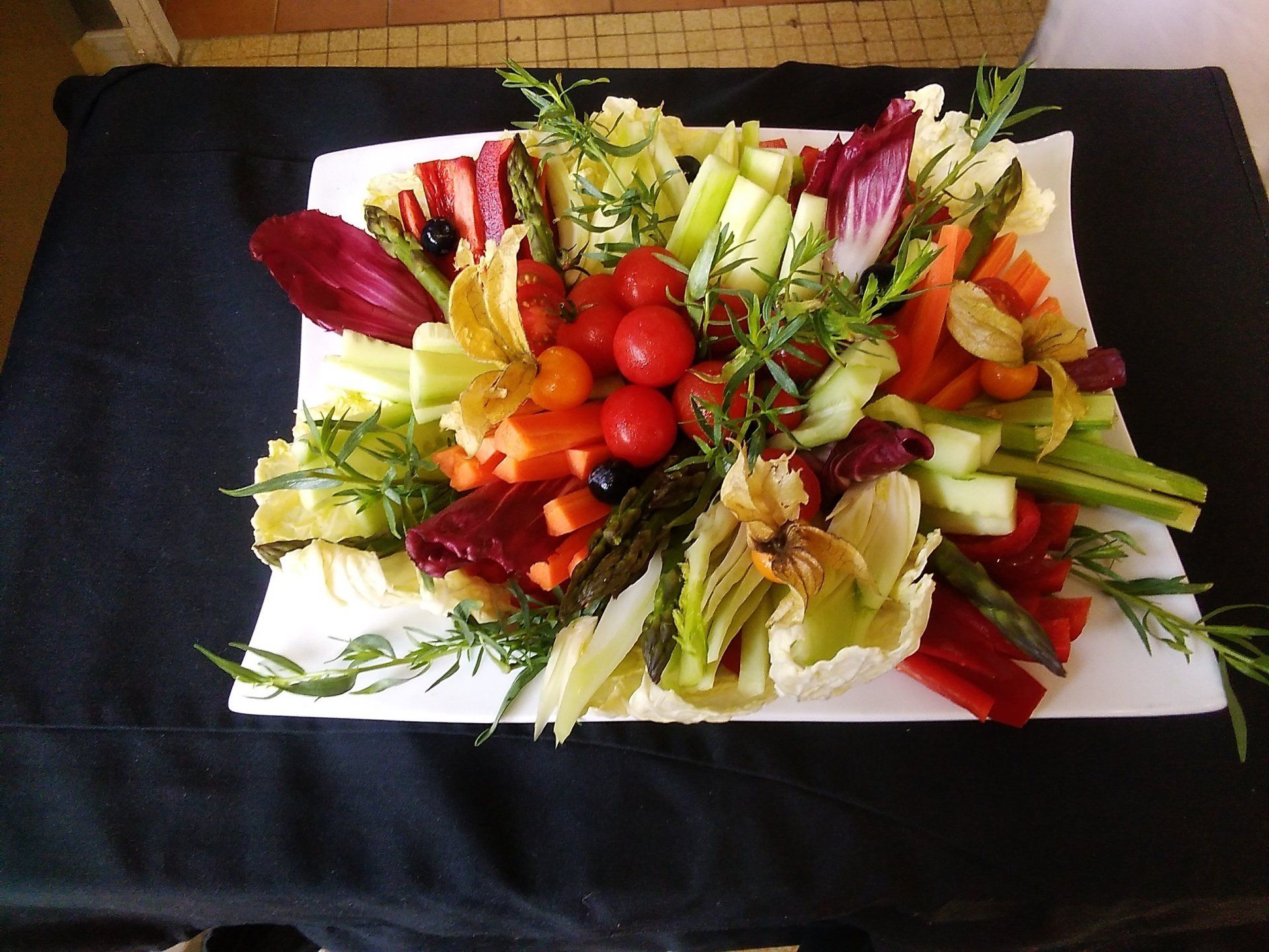 Corbeille de crudités