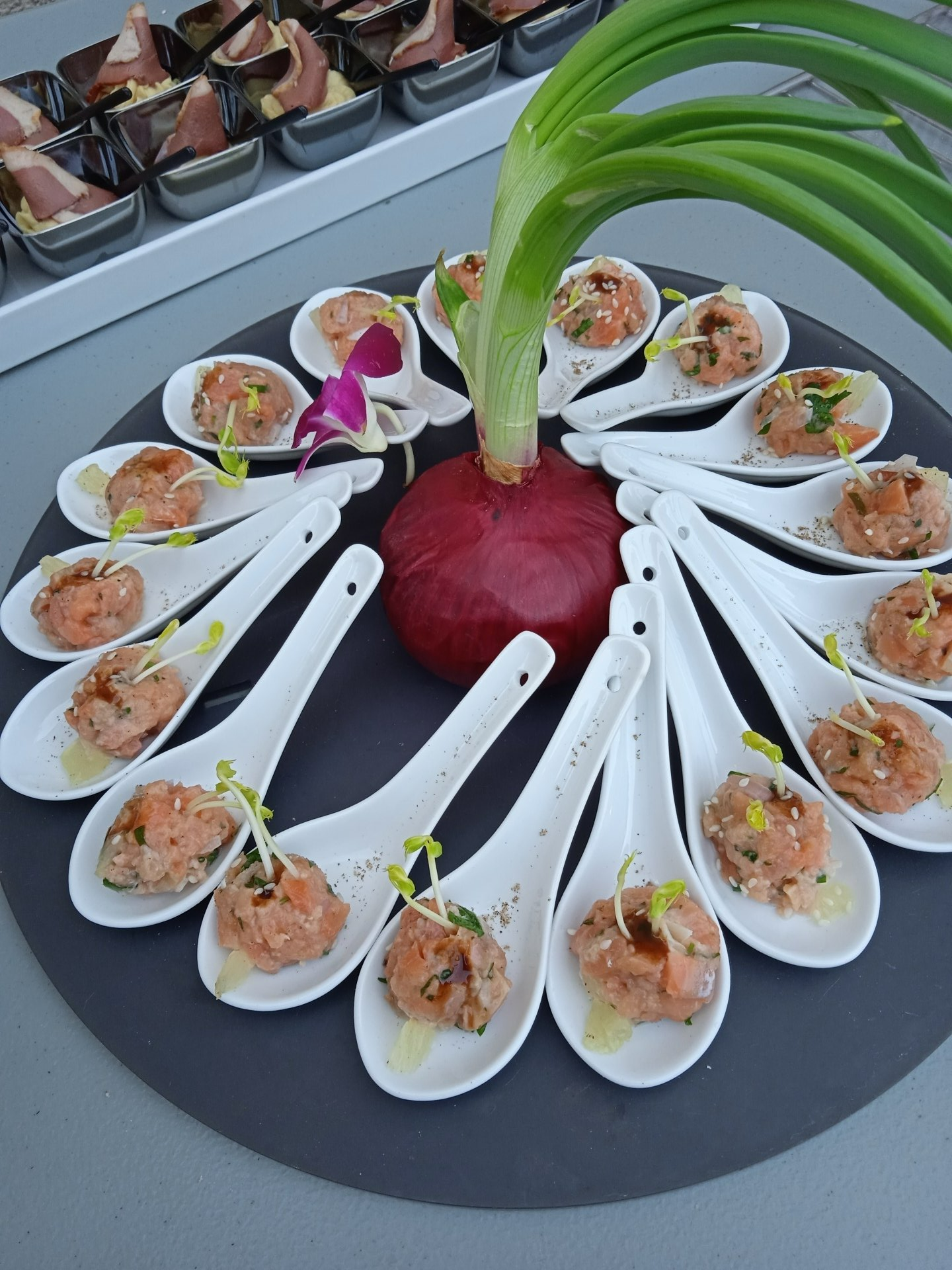 Cuillières de tartare
