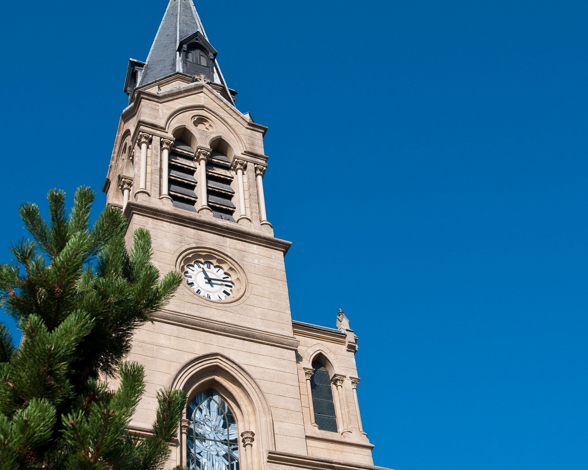 Clocher de l'église de la ville du Vésinet