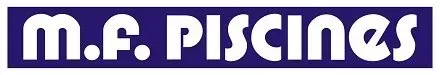 Logo : M.F. Piscines.