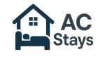 AC Stays logo with house and bed