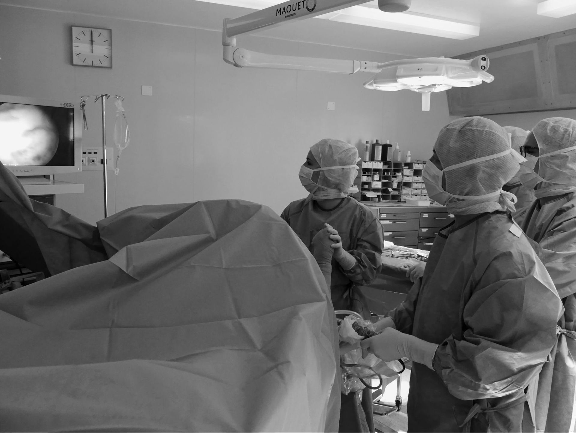 équipe d'intervention chirurgicale - Dr Jan Huismans