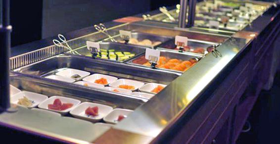 Mont Fuji buffet chaud