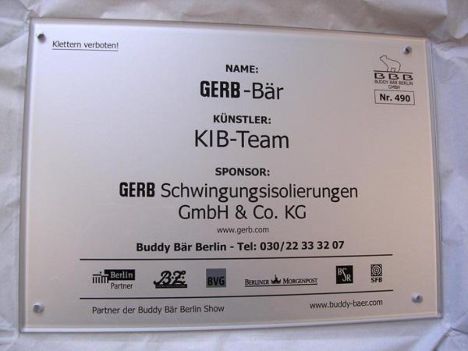 Schild Josef Jegel Inh. Bernd Reiß e.K.-Berlin