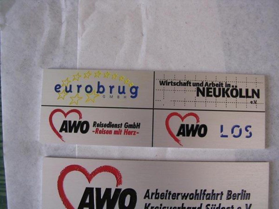 Namensschild Josef Jegel Inh. Bernd Reiß e.K.-Berlin