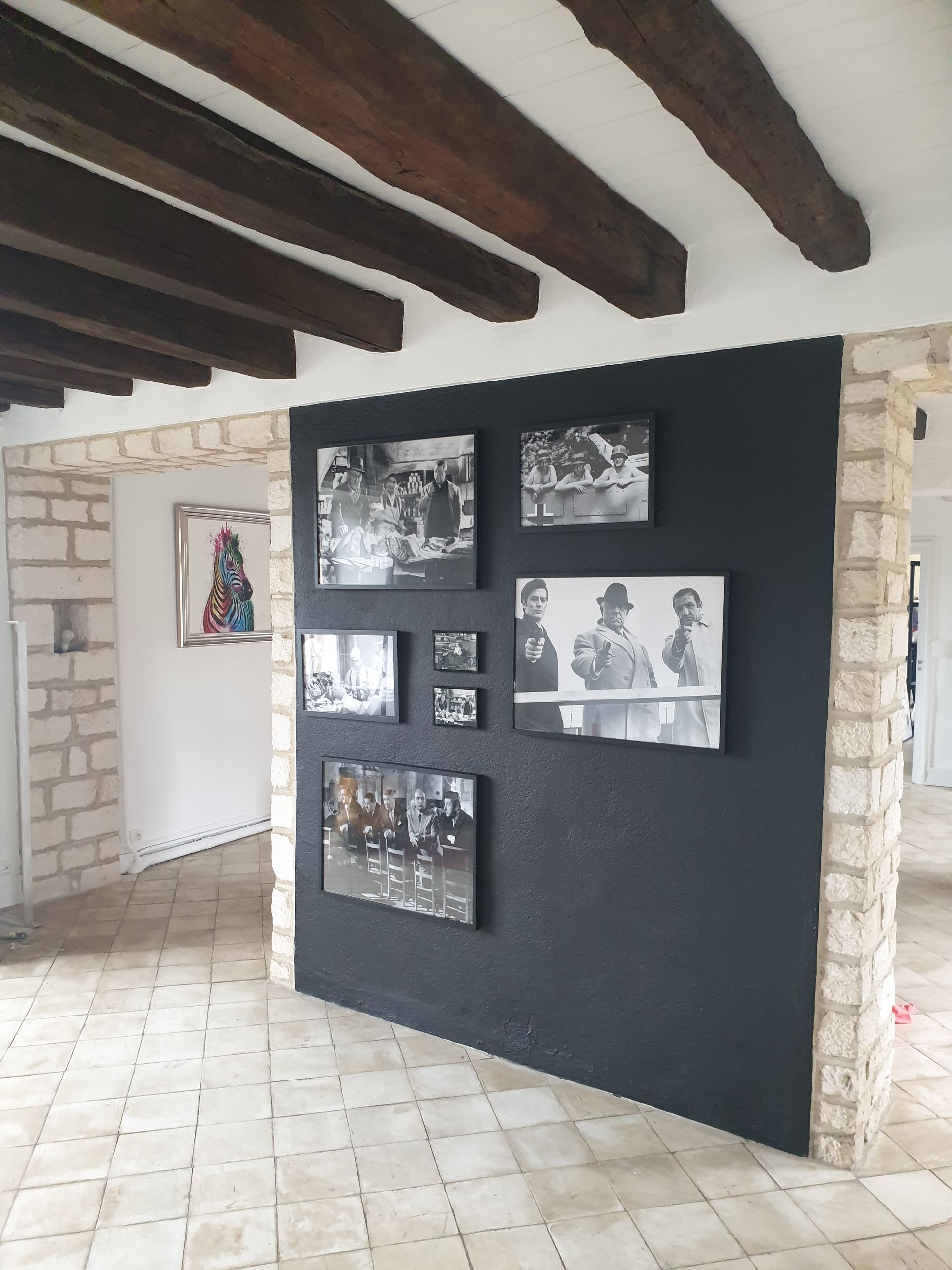 Peinture murale décorative