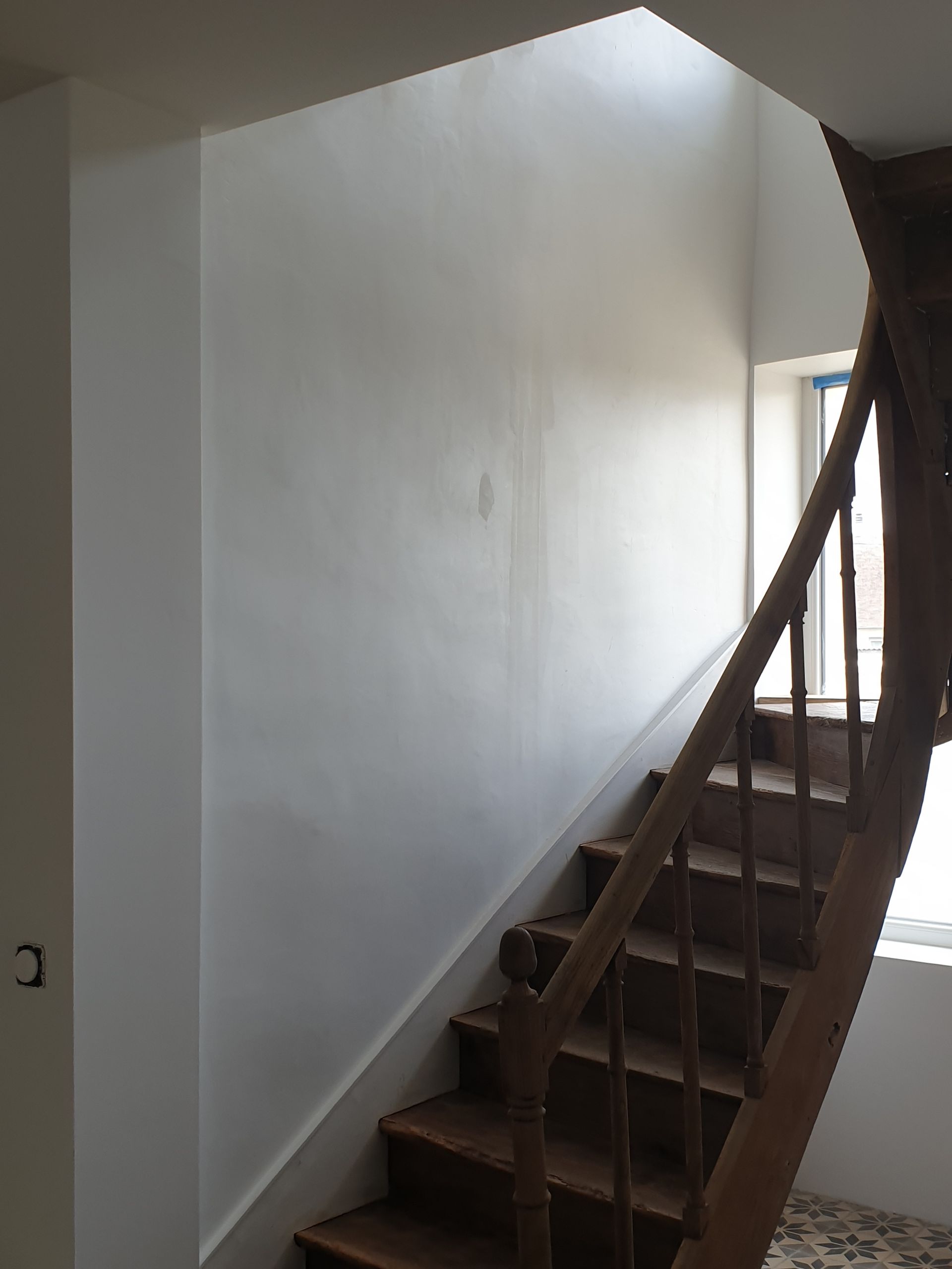 Escalier avant décoration