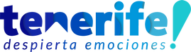 A blue and white logo for tenerife despierta emociones