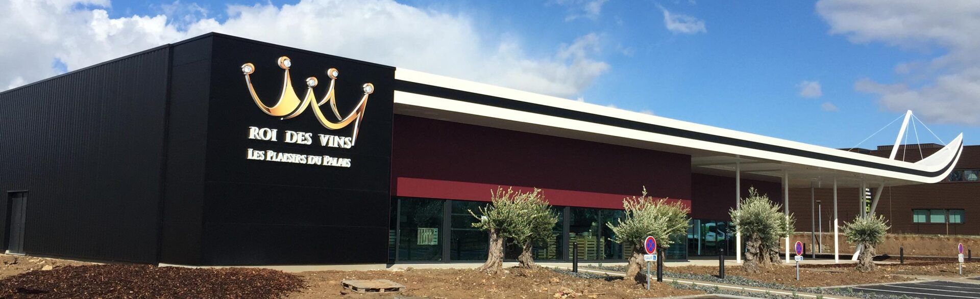 Construction terminée d'un magasin