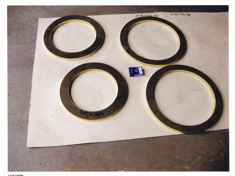 Tôles rondes en laiton