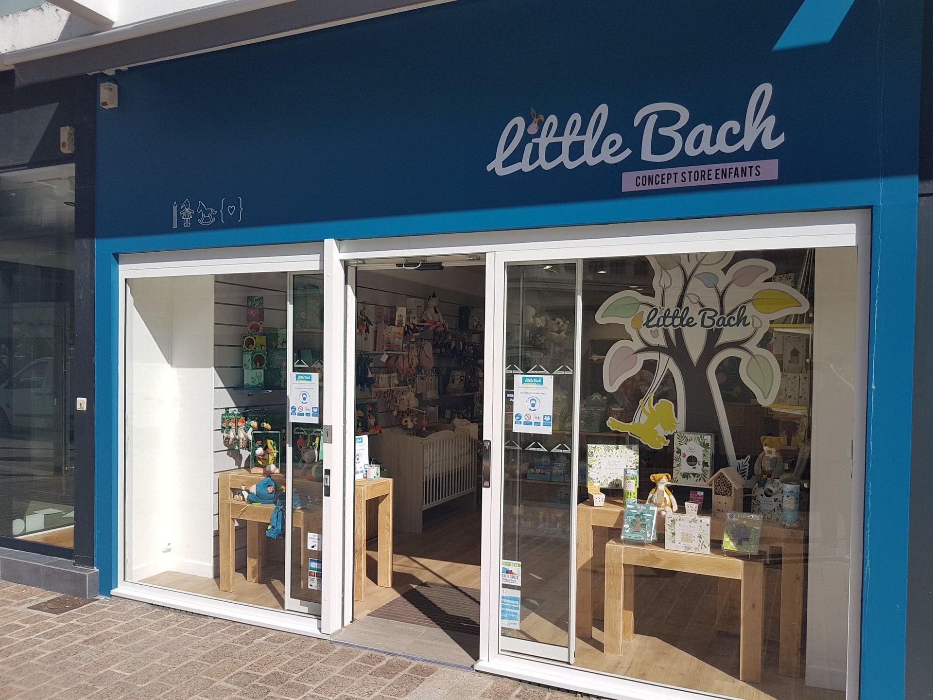 Devanture de la boutique Little Bach