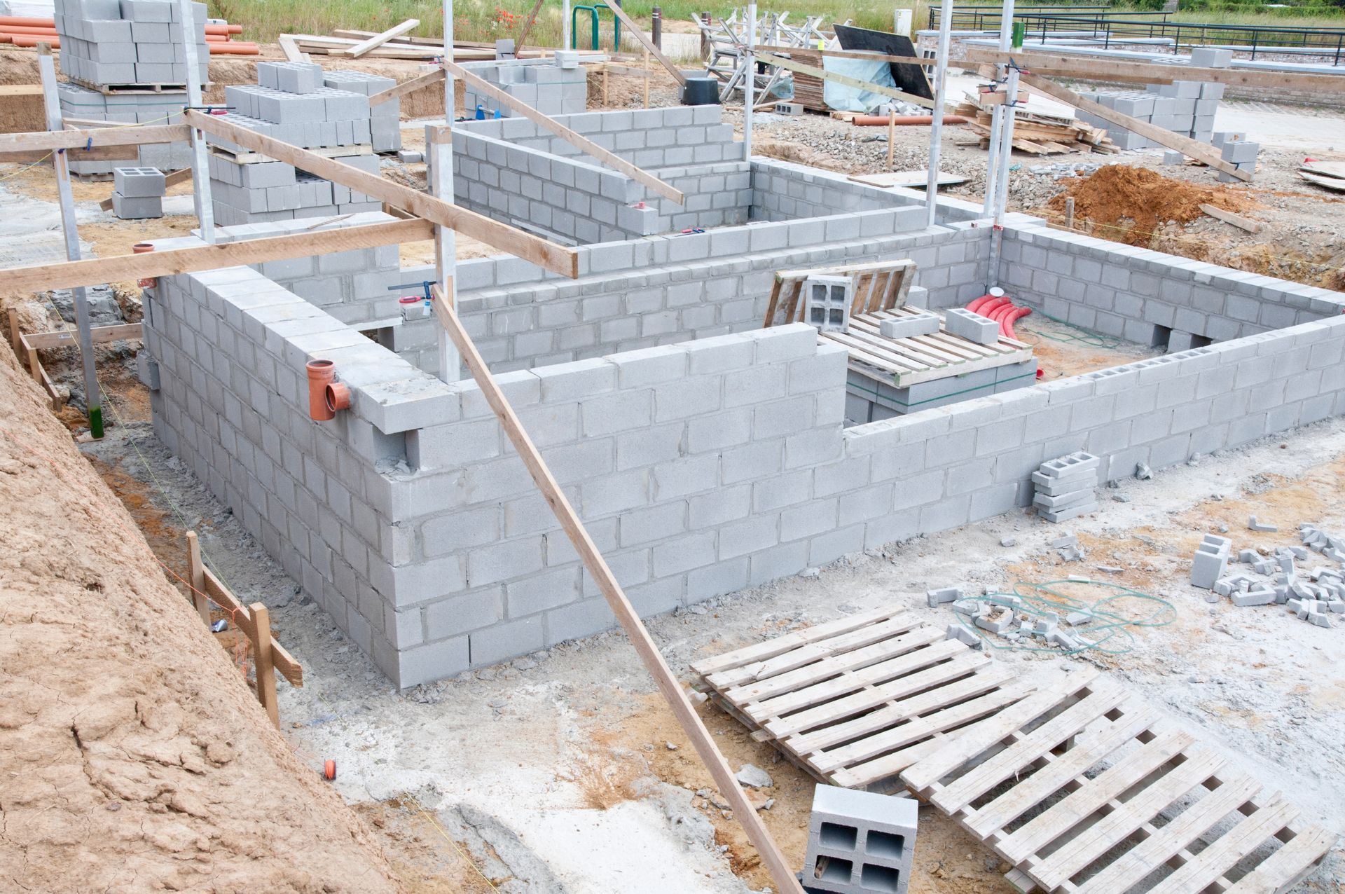 Maison en construction
