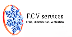 Lien vers page d'Accueil. Logo de l'entreprise F.C.V SERVICES.