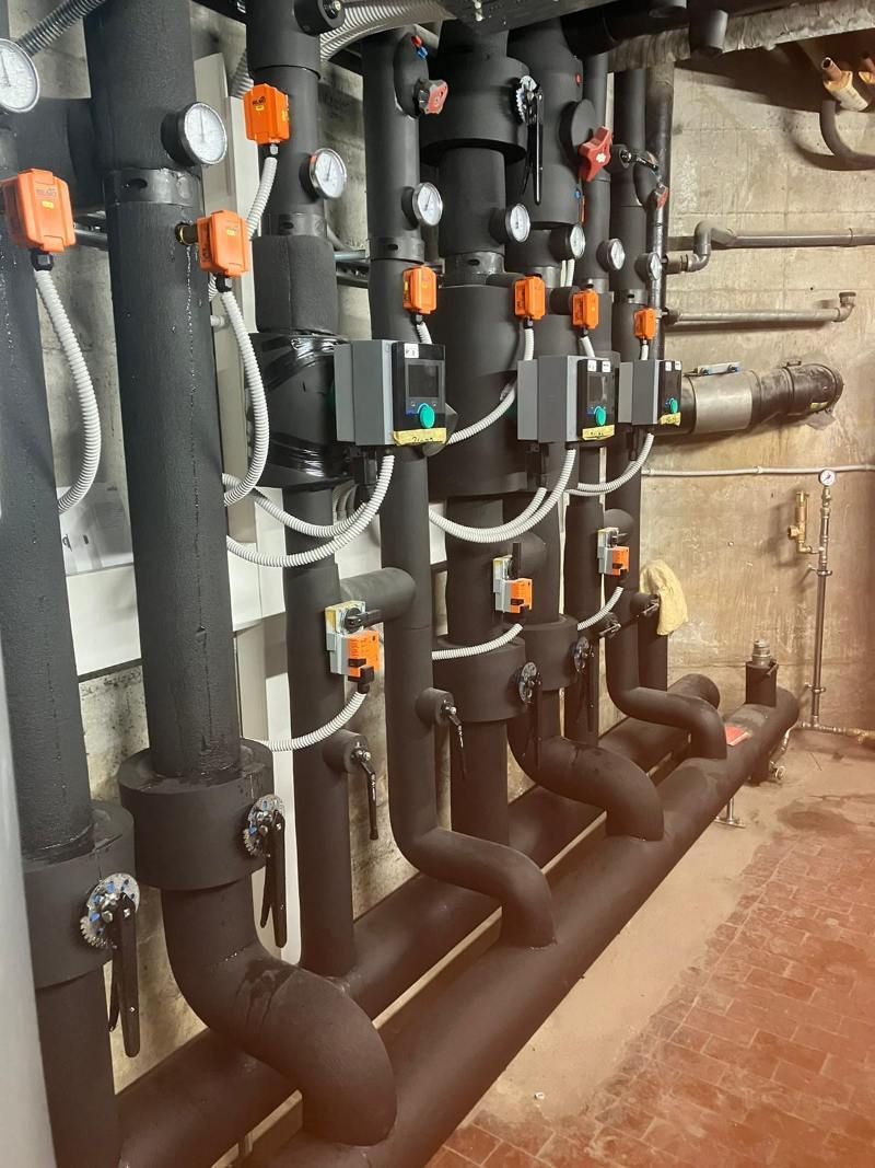 tubazioni di un impianto idraulico