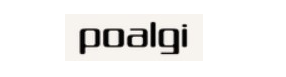 La palabra poalgi está sobre un fondo blanco.