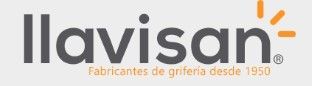 Se muestra un logotipo de Llavisan sobre un fondo blanco.