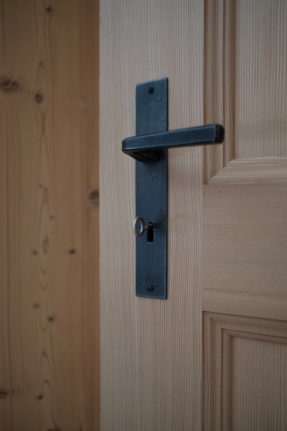 porte intérieure en bois
