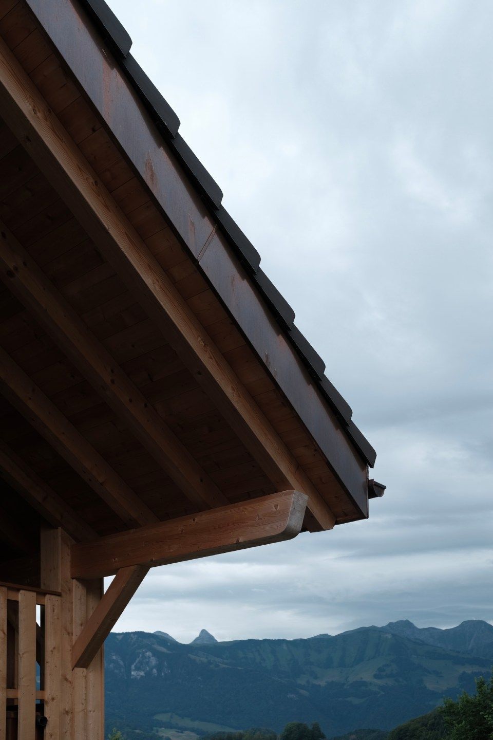 ossature de toit en bois