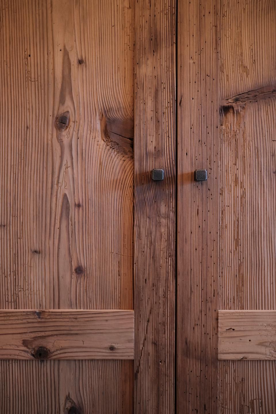 double-porte en bois