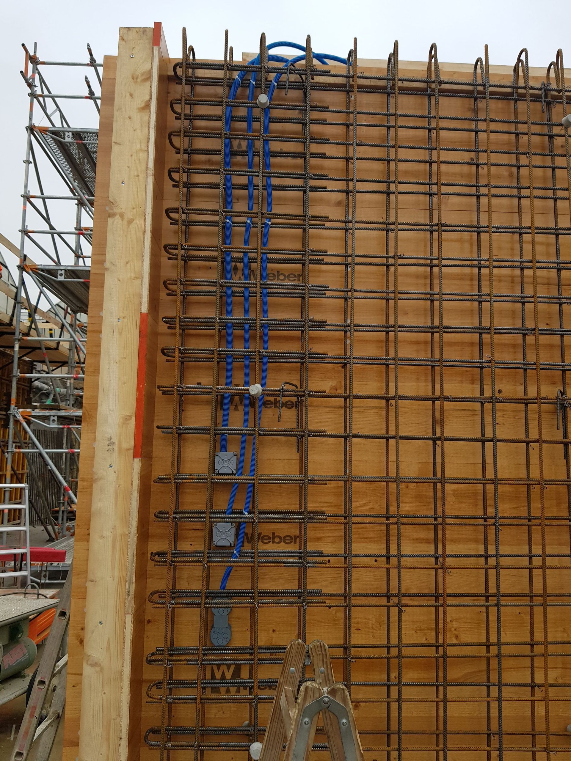 Neubau Wandeinlage - m + G Elektro AG - Mosnang