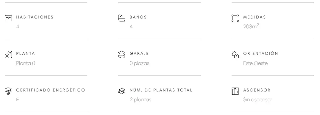 Iconos sobre fondo blanco con texto, dispuestos en tres columnas.