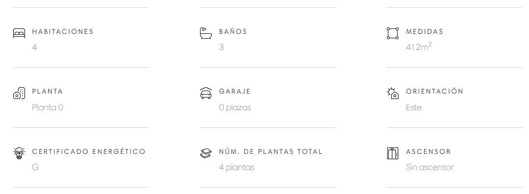 Iconos sobre fondo blanco con texto, dispuestos en tres columnas.