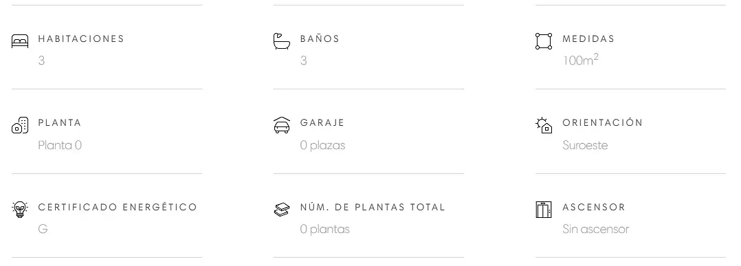 Iconos sobre fondo blanco con texto, dispuestos en tres columnas.