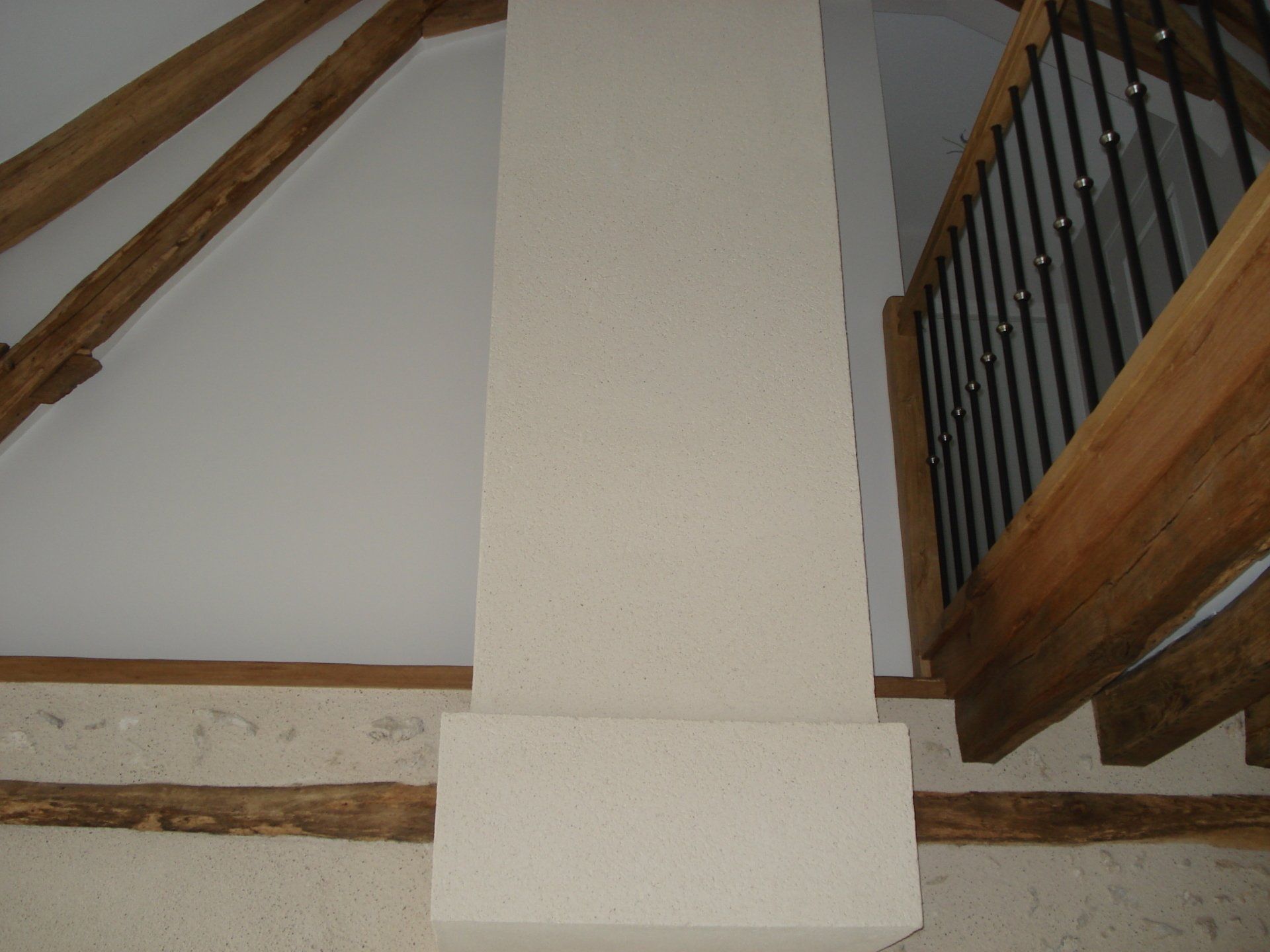 Application de plâtre traditionnel