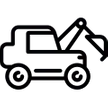 Baggerarbeiten Icon