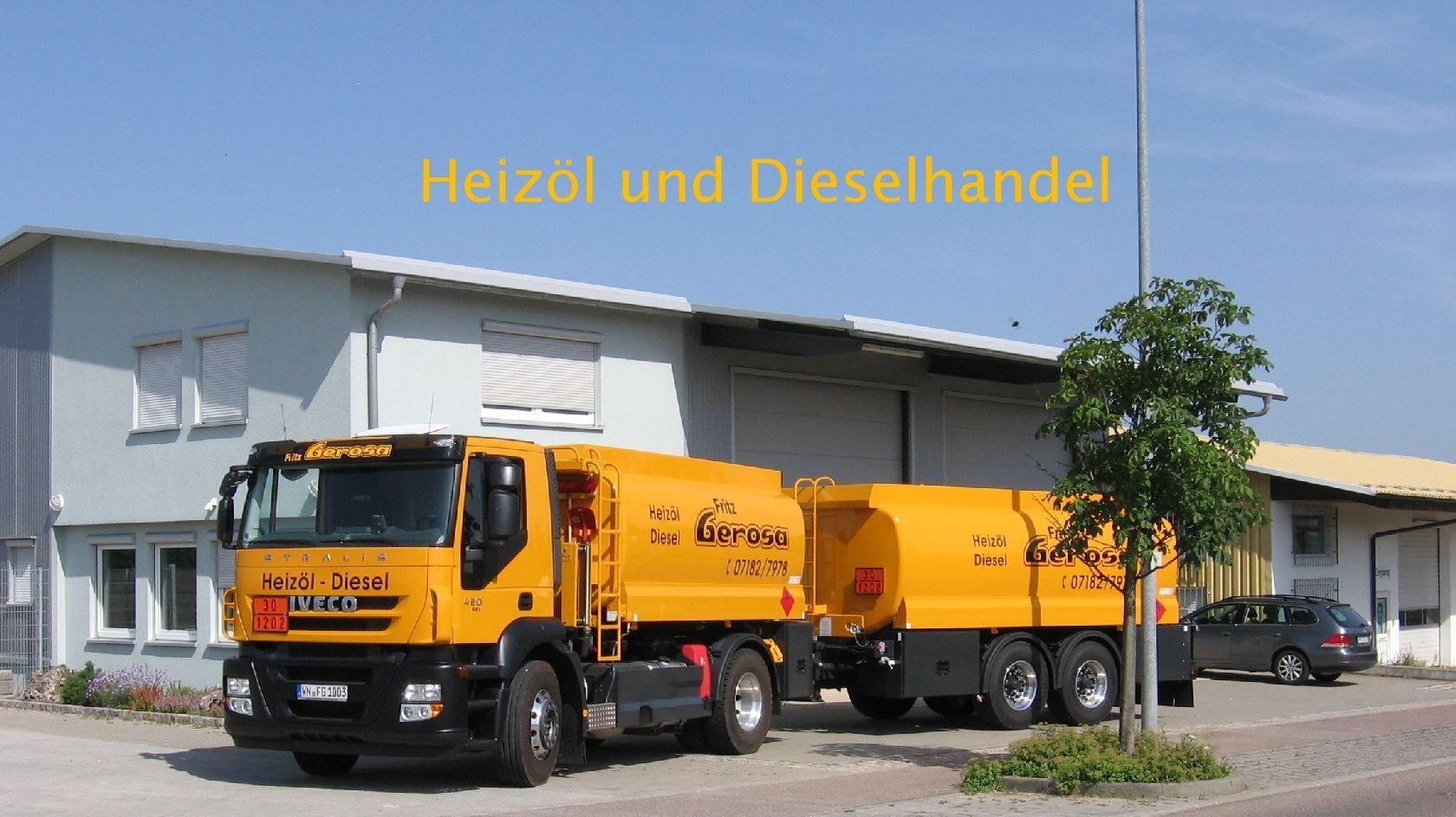 Heizöl Transport Fuhrpark vom Fritz Gerosa