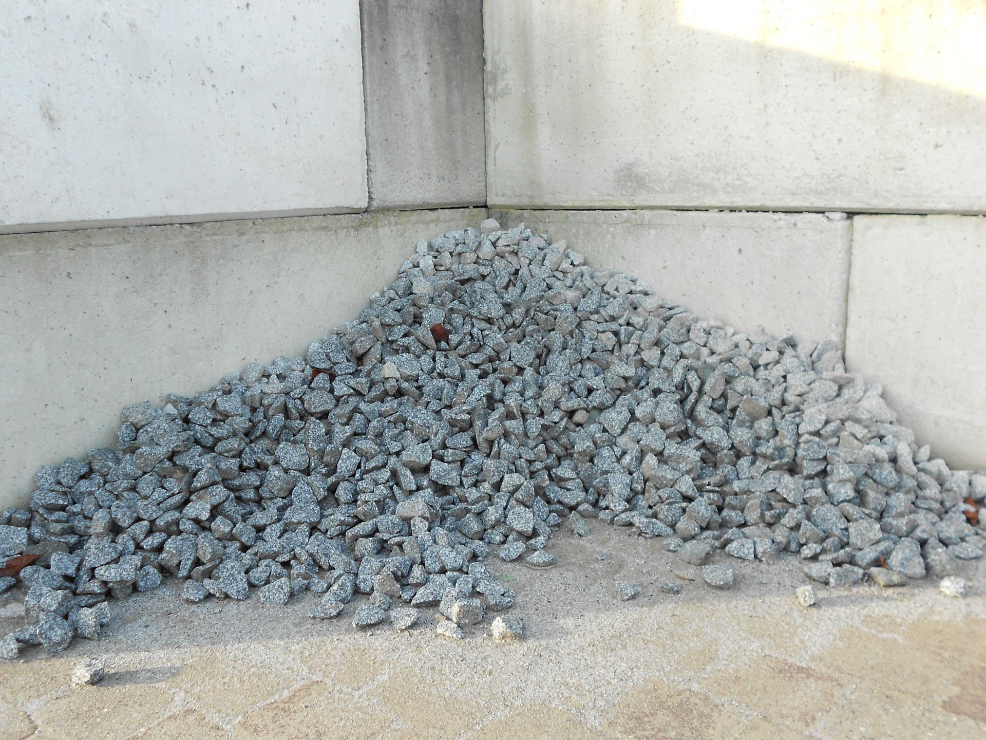Material Granitschotter vom Fritz Gerosa