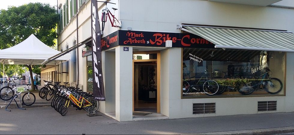 Bike-Corner in Winterthur Aussen