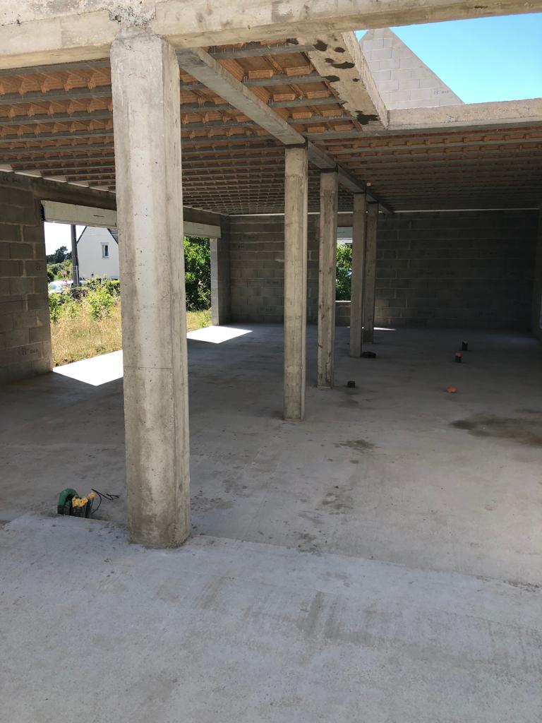 Création de poteaux de soutiens