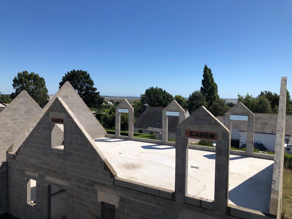 Construction ouvertures de maison